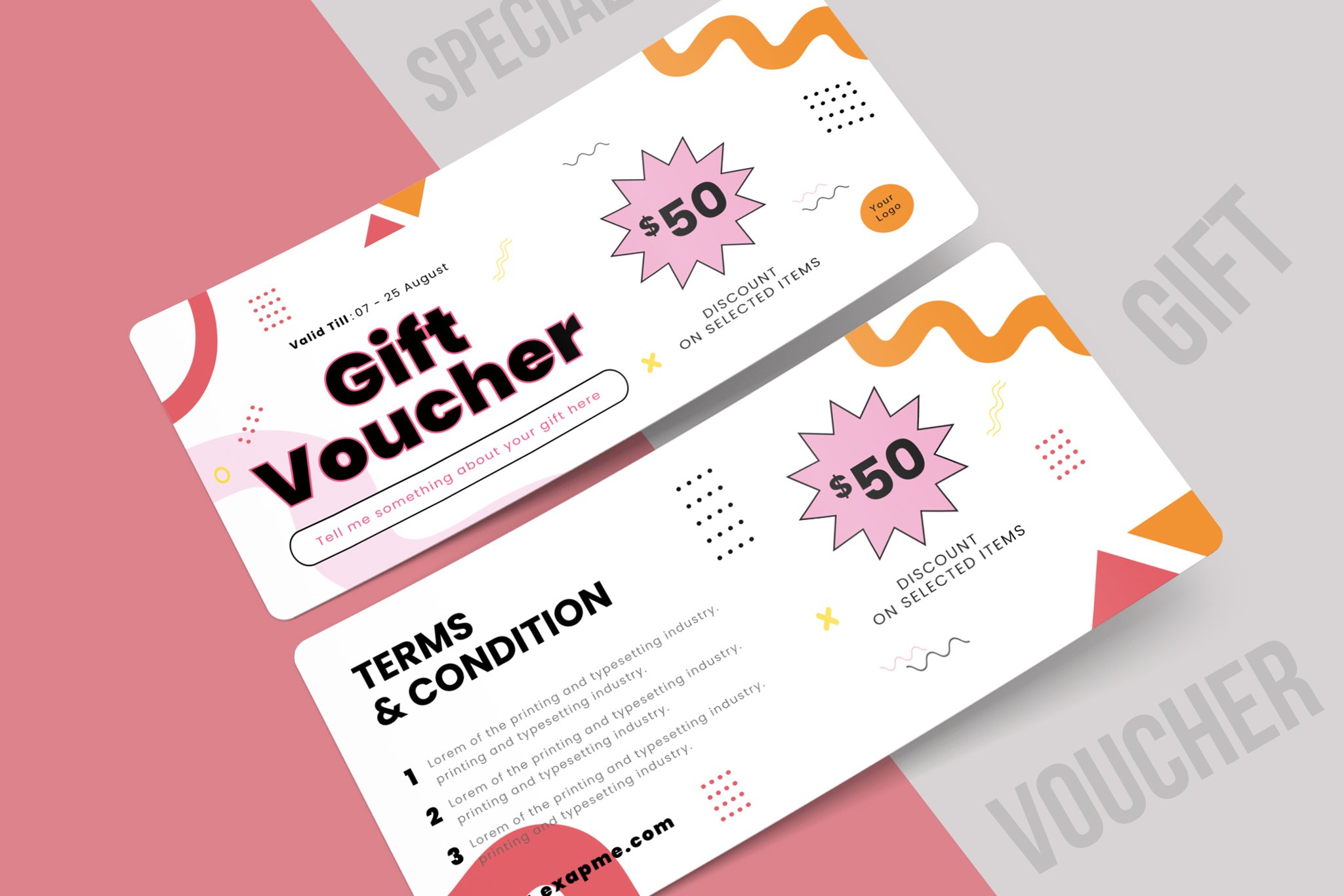 How to Make a VOUCHER in WORD | Create a Gift Voucher - YouTube