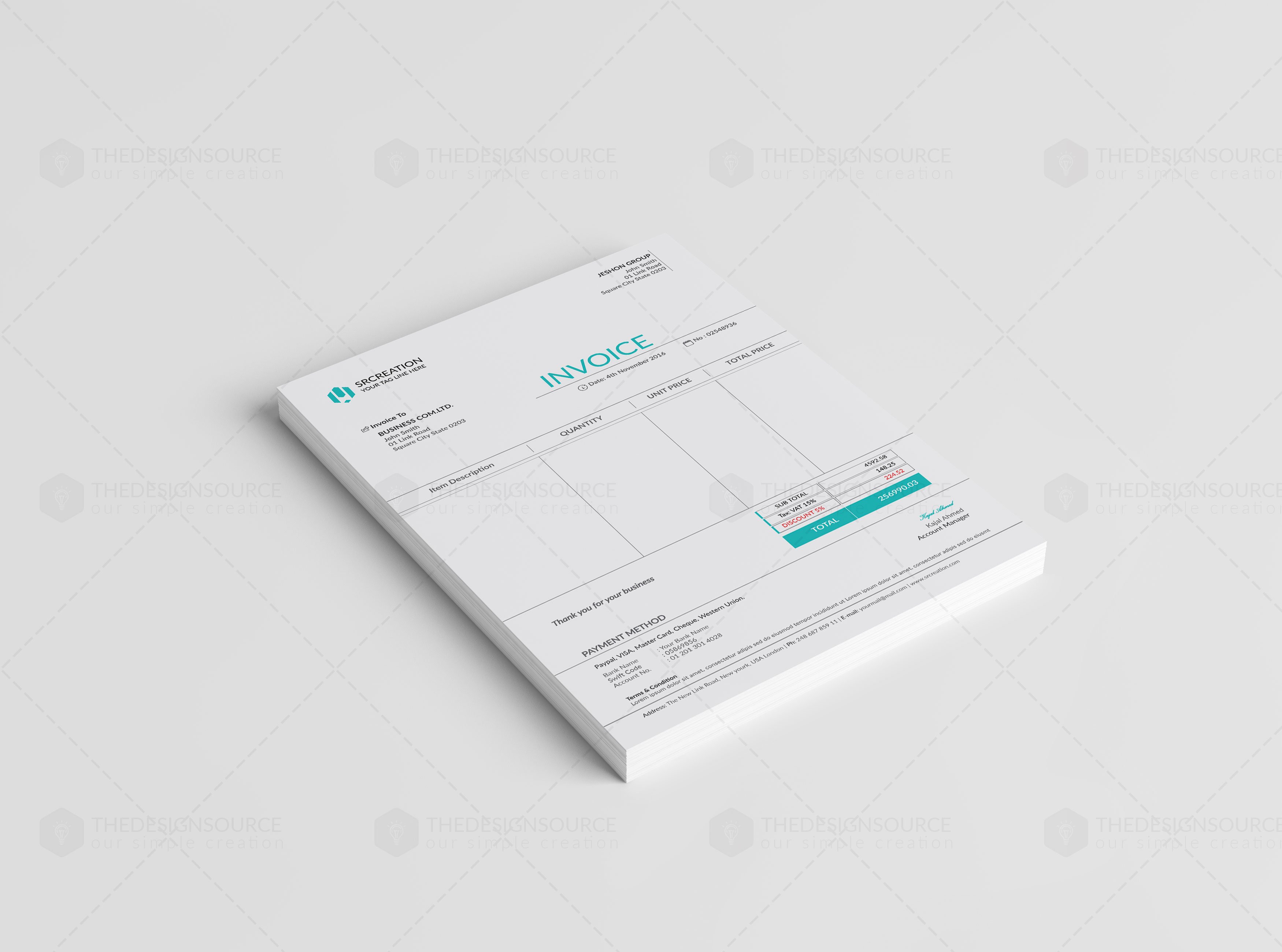 INVOICE ONE preview image.