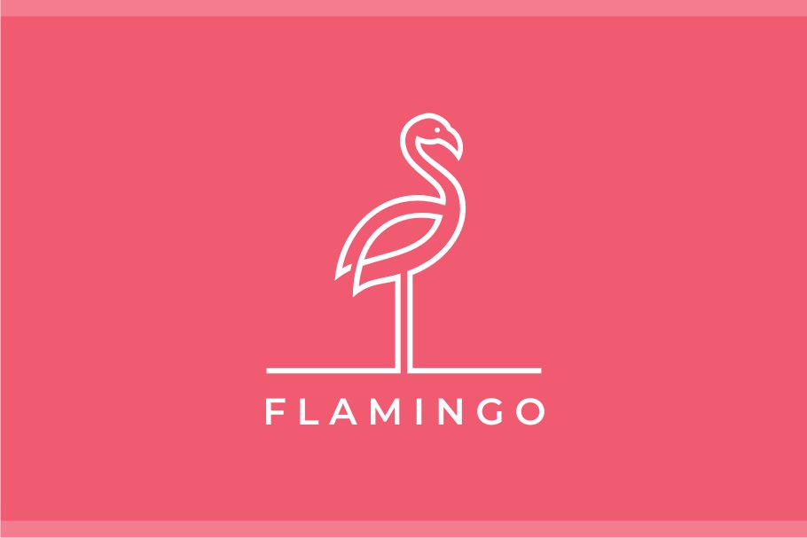 Flamingo Logo preview image.