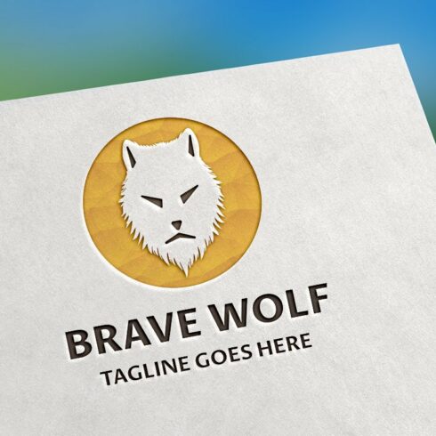 Brave Wolf Logo cover image.