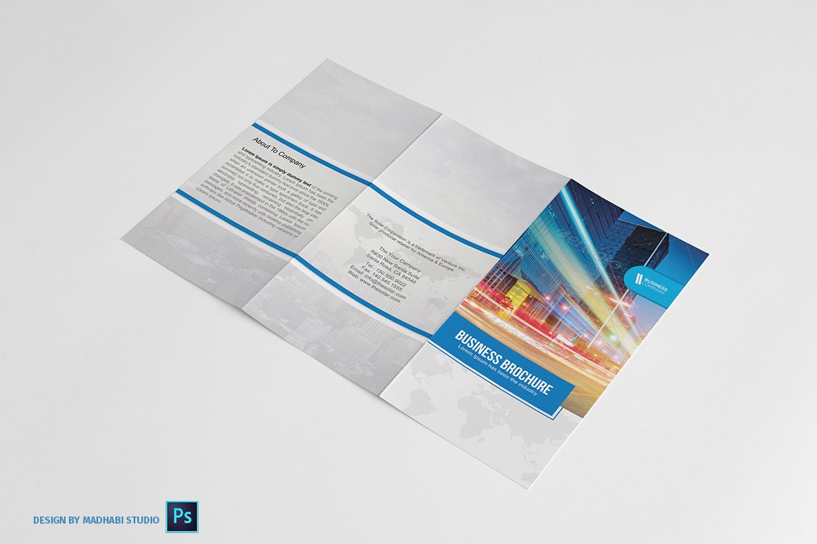 Trifold Business Brochure Vol03 preview image.
