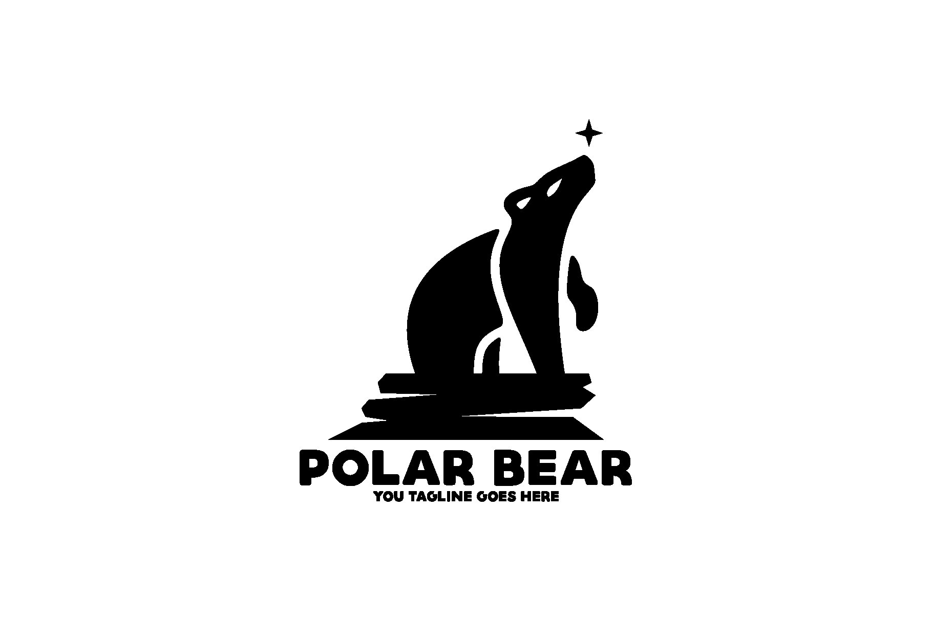 Polar Bear Logo preview image.