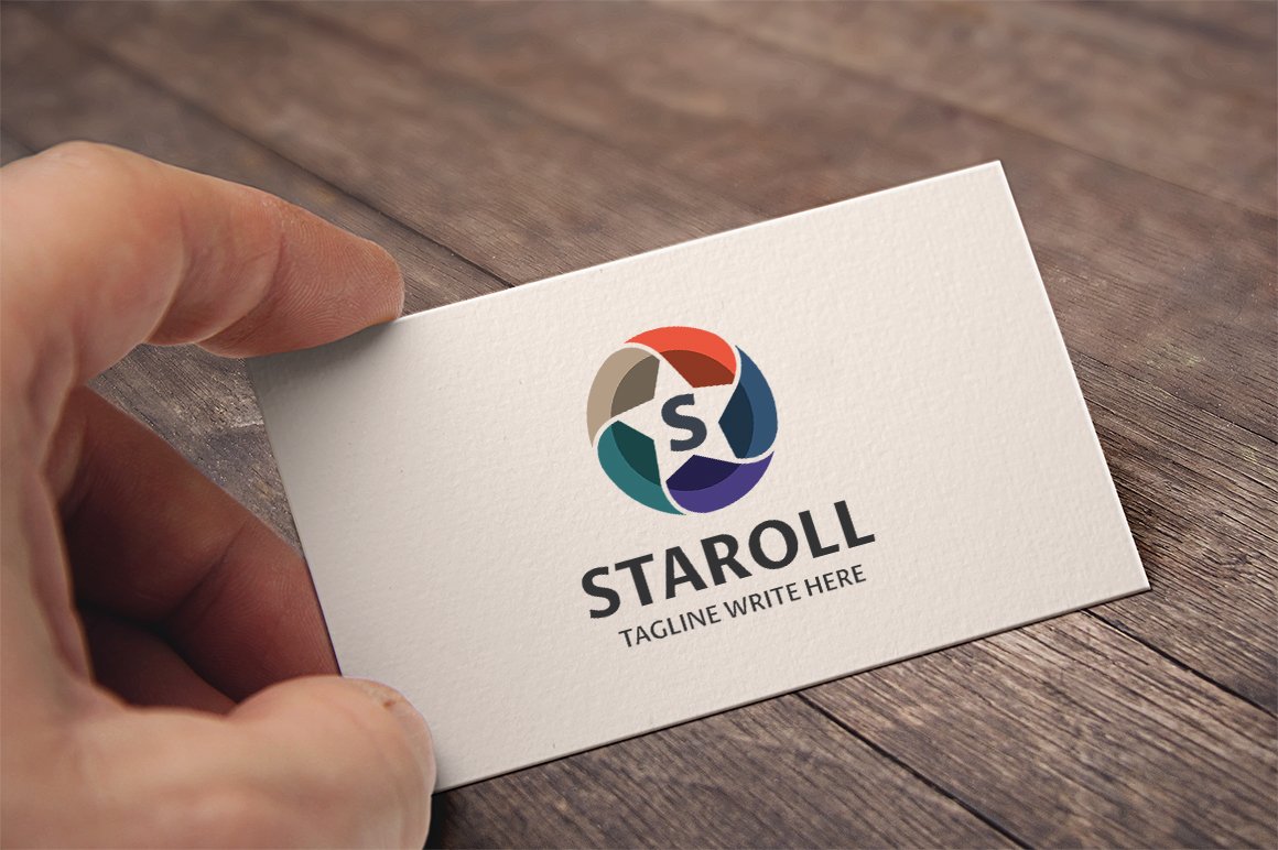 Staroll S Letter Logo preview image.