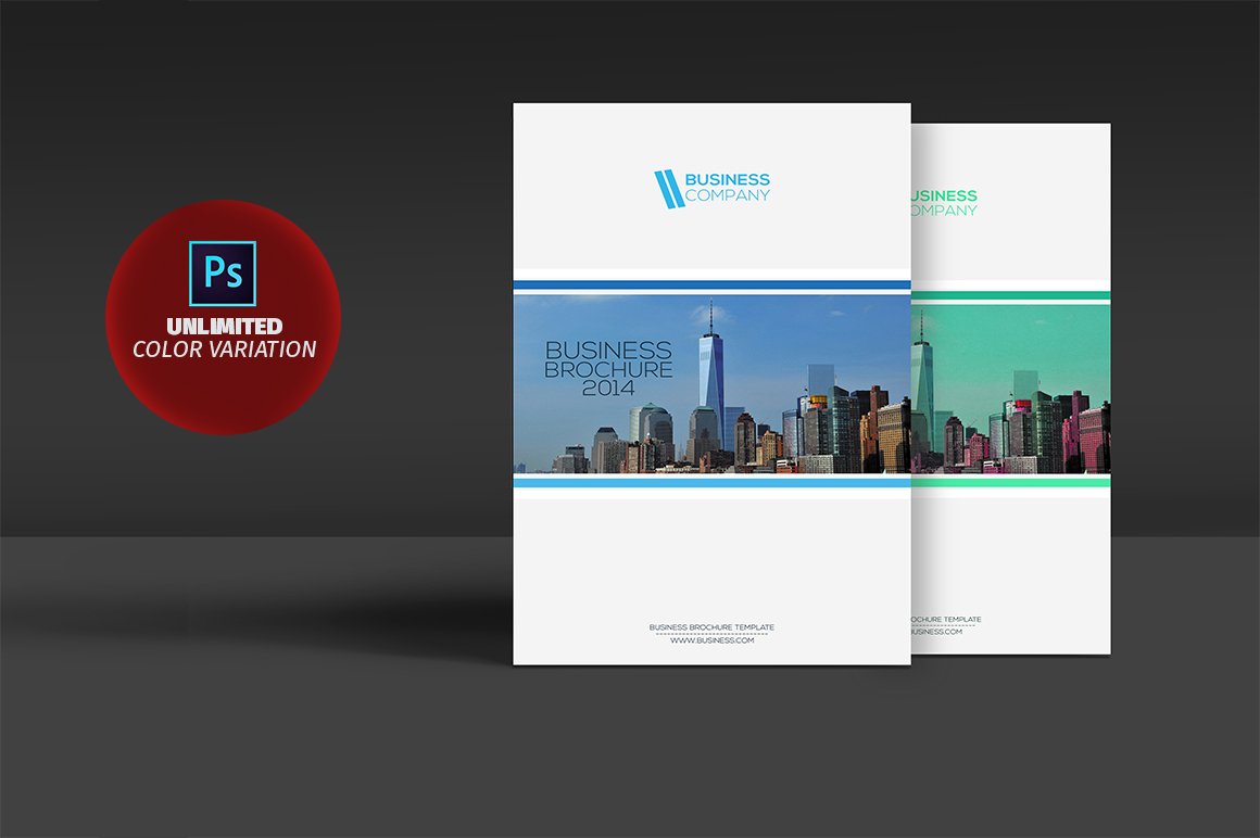 Corporate Bifold Brochure Vol 03 preview image.
