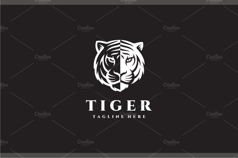 Tiger Head Logo preview image.