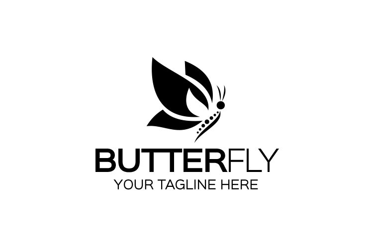 Butterfly Logo preview image.