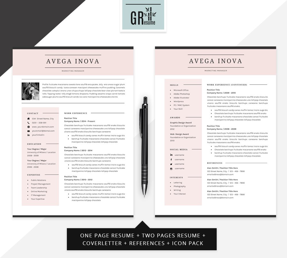 Resume Template | CV Template - 06 preview image.