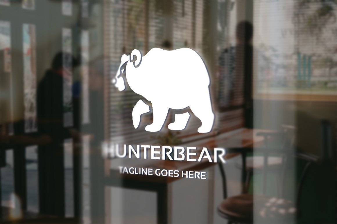 Hunter Bear Logo preview image.