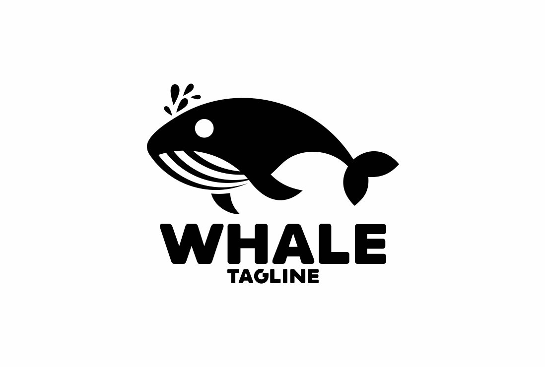 Whale Logo preview image.