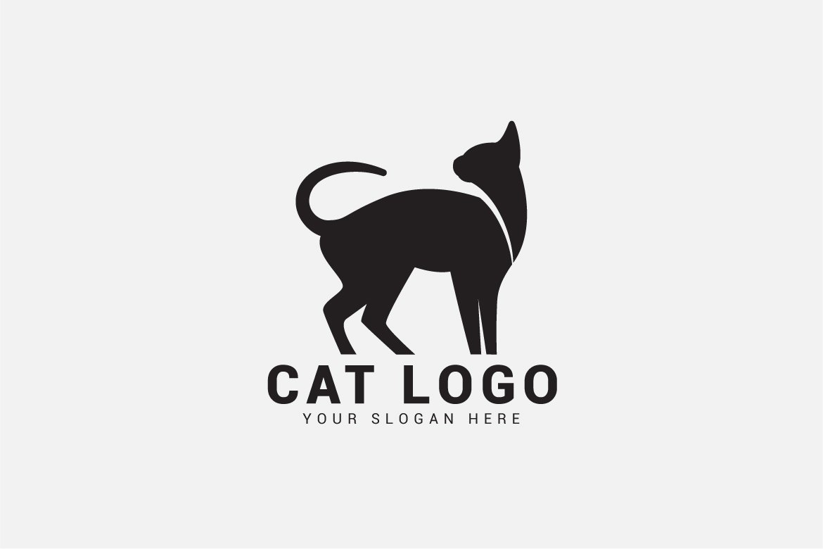Cat line logo icon design vector - MasterBundles