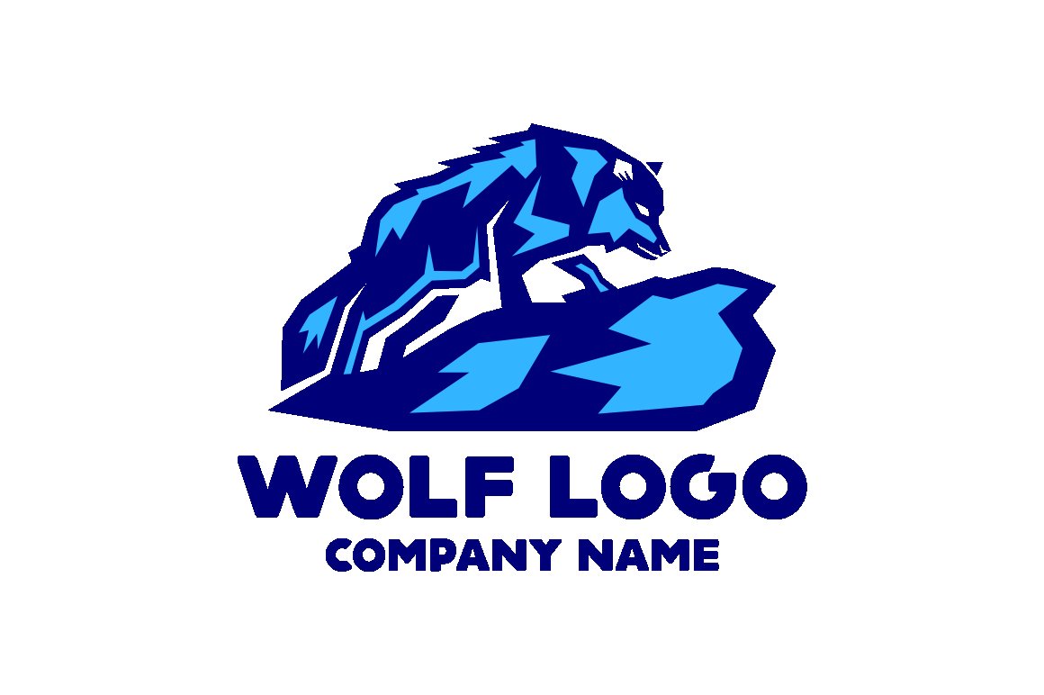 Wolf Logo preview image.