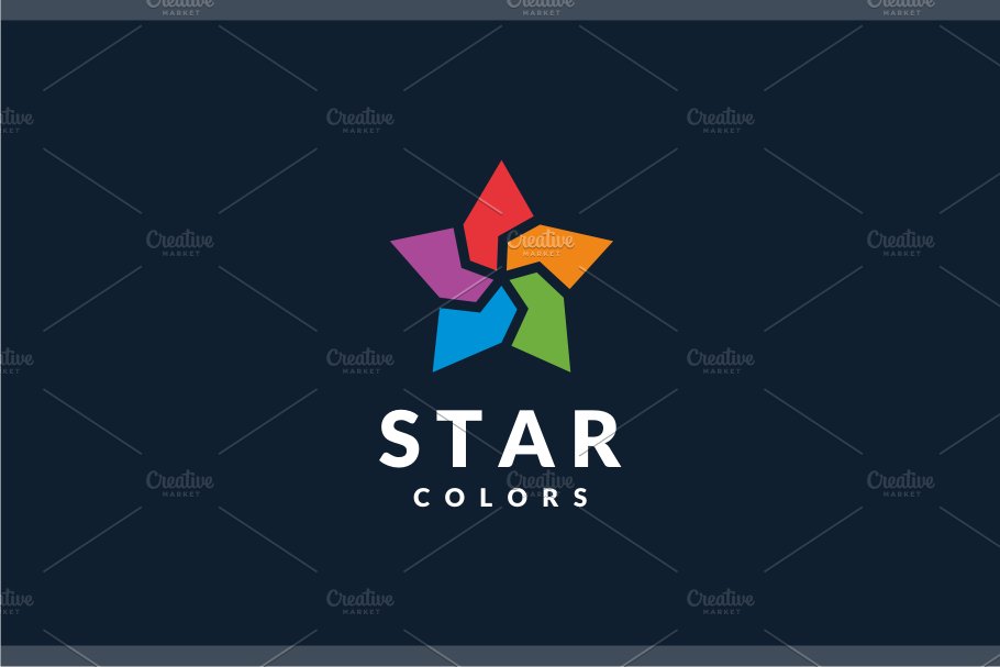 Star Colors Logo preview image.