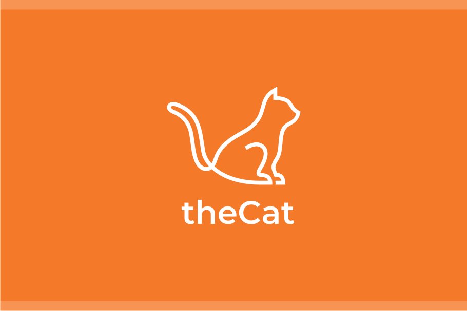 Cat Logo preview image.
