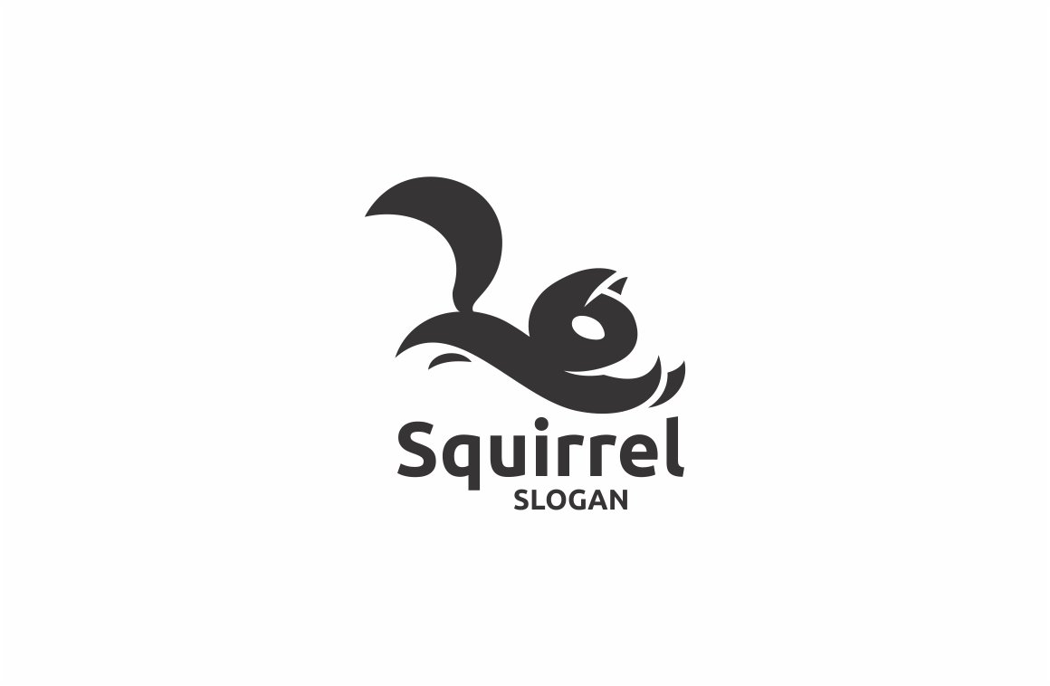 Circle Squirrel Logo in 2024 | Circular logo, Squirrel, Circular