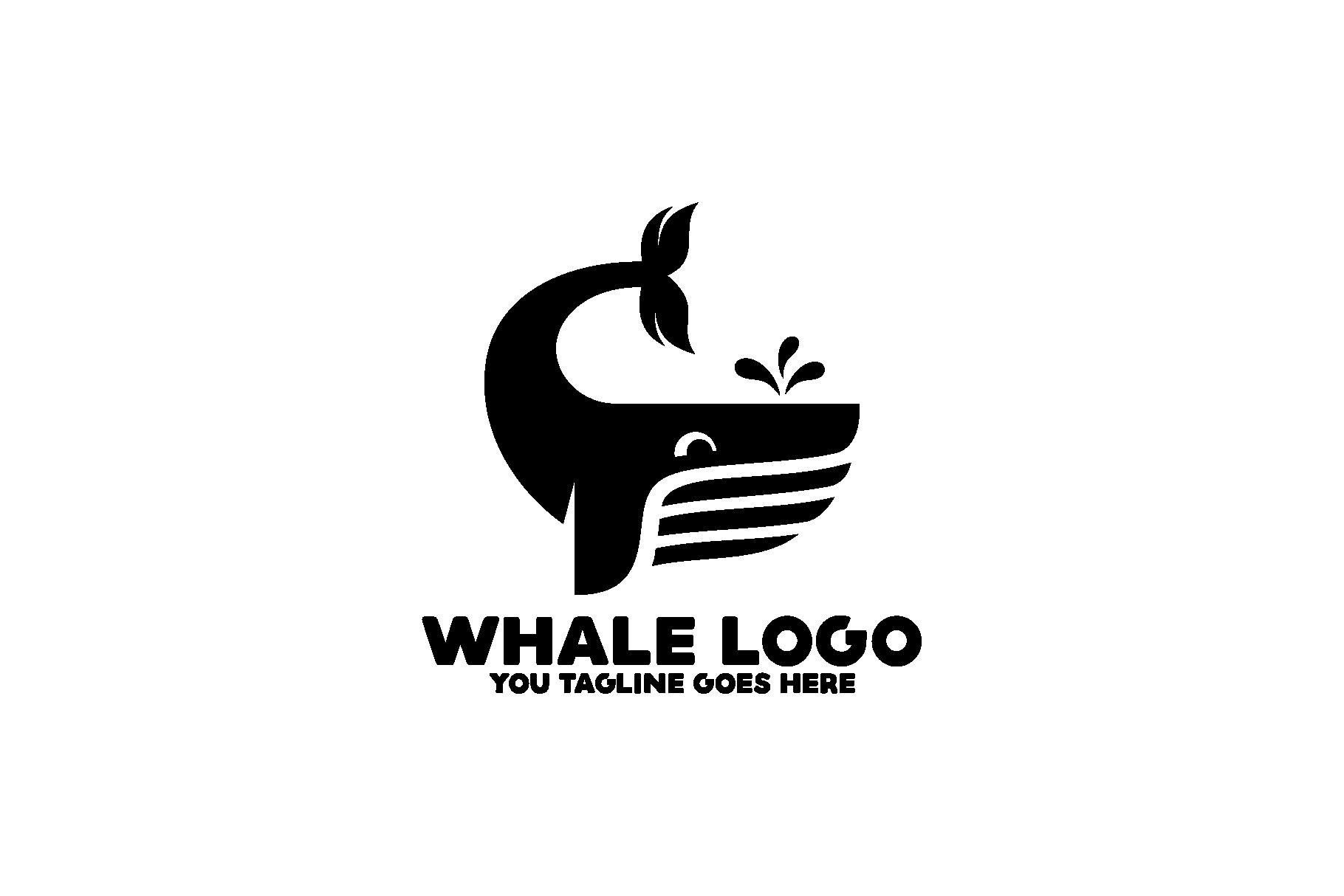 Whale Logo preview image.