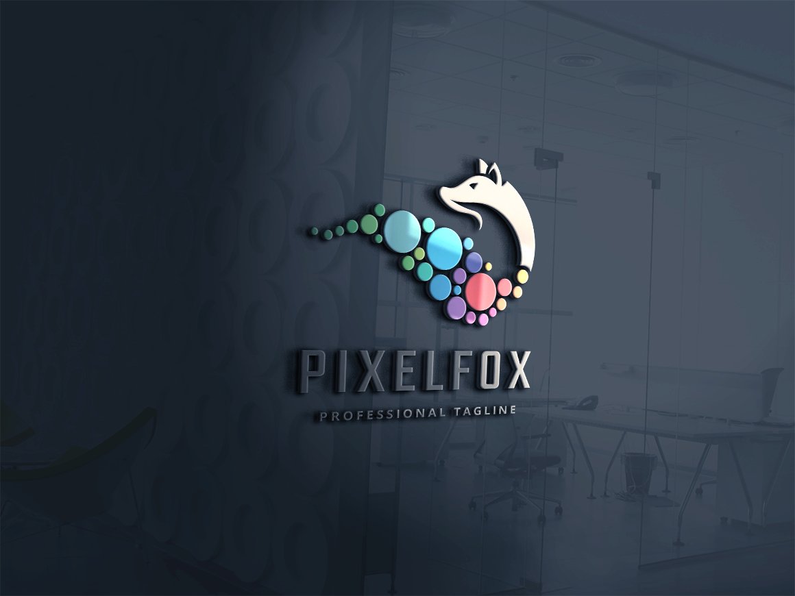 Pixel Fox Logo preview image.