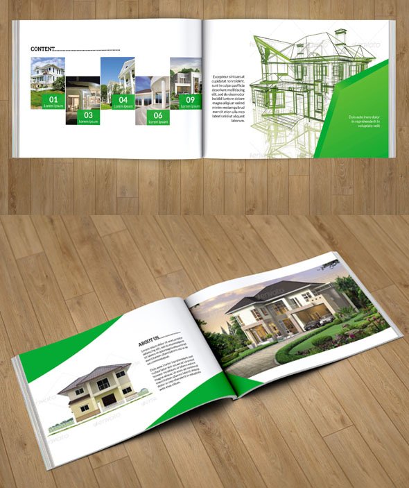 InDesign Catalog for Real estate-v90 preview image.