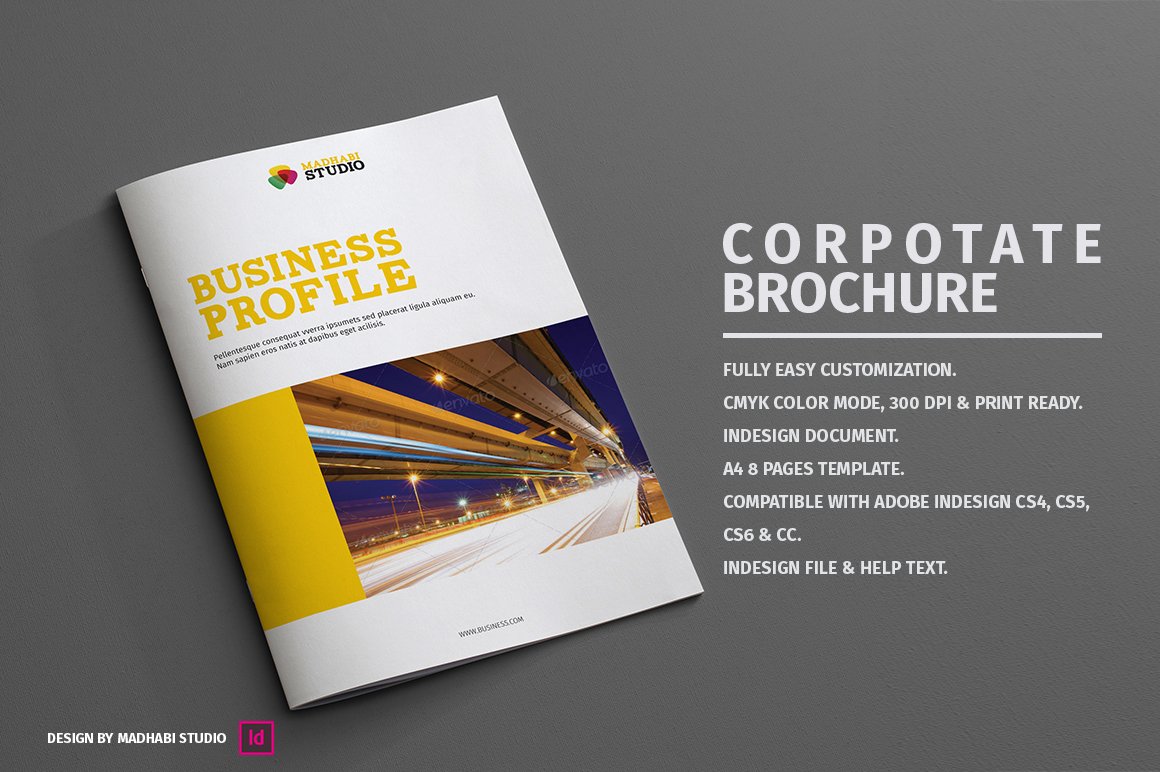 Corporate Brochure 8Pages preview image.