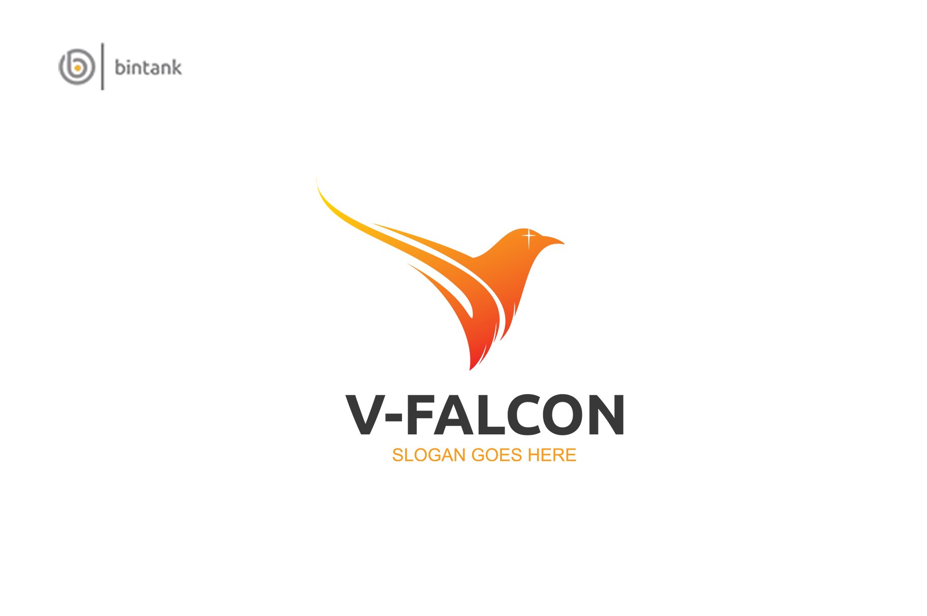 V- Falcon Logo preview image.