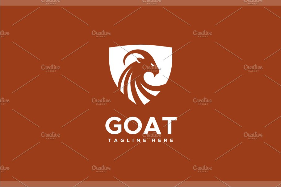 Goat Logo preview image.