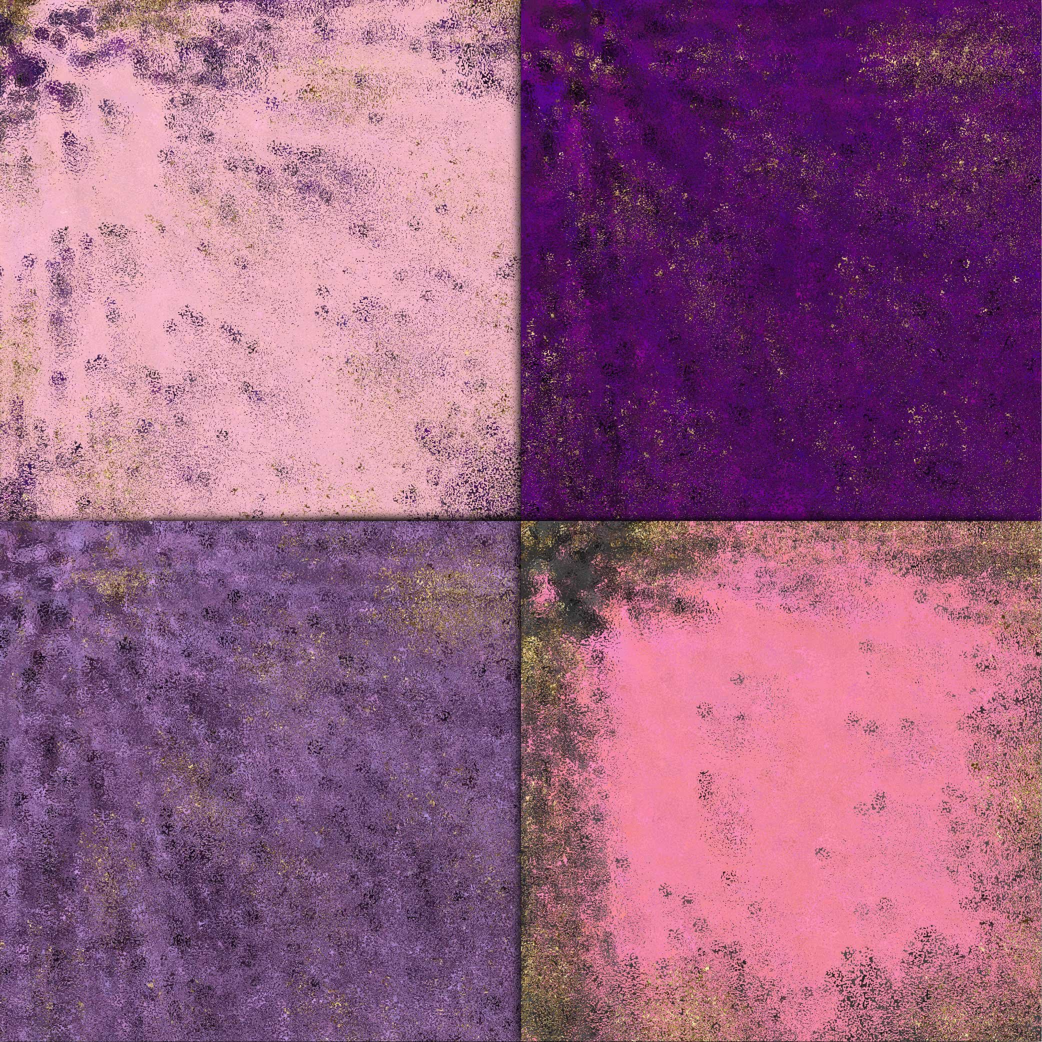 Gothic Pink & Purple Foils preview image.