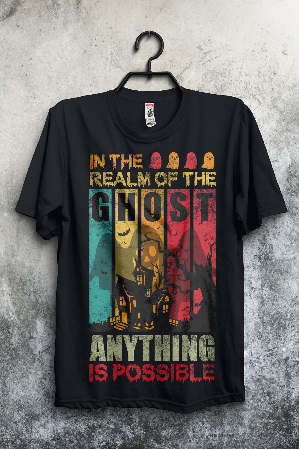 Ghost t shirt design pinterest preview image.