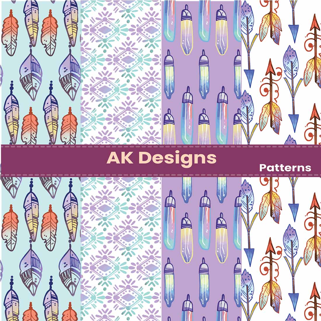 beautiful gift box craft design patterns preview image.
