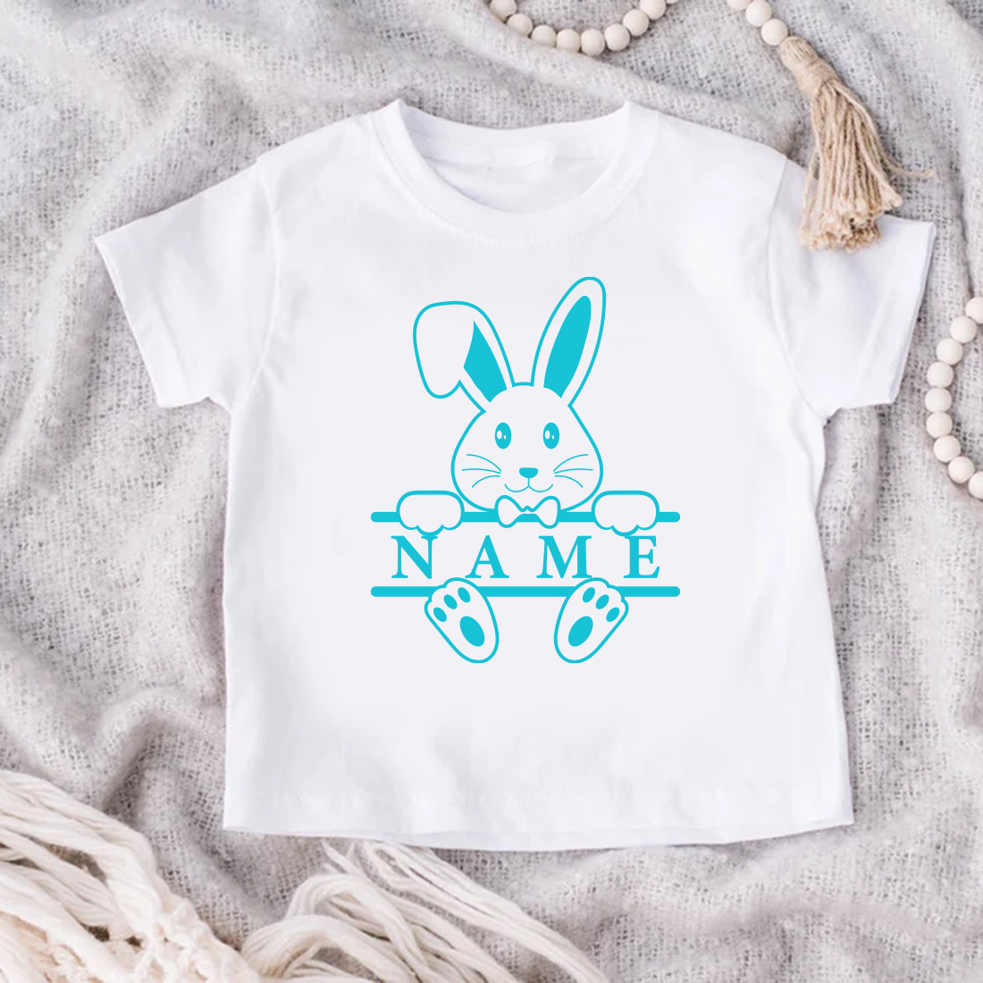 Easter Bunny Split Monogram Png Sublimation, Easter Bunny Png, Easter Png, Bunny split Png / Bunny Face Png, Cute Bunny Boy & Girl Png preview image.