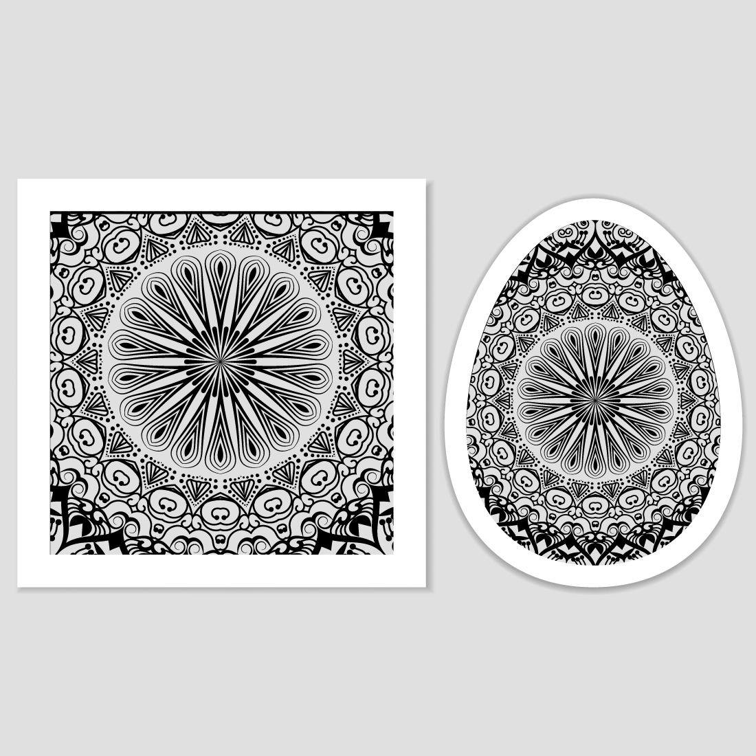 KDP Coloring Pages Bundle Pack | KDP Template Graphic preview image.