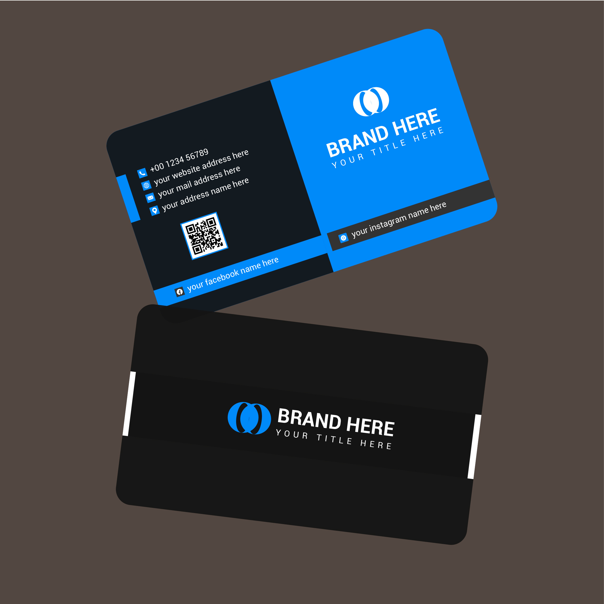 Corporate Business Card preview image.