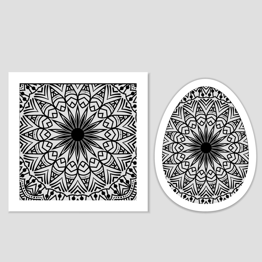 KDP Coloring Pages Bundle Pack | KDP Template Graphic preview image.