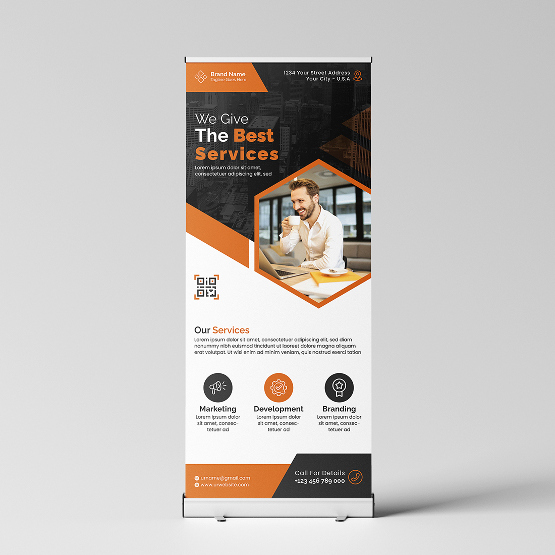 Corporate Business Rollup Banner preview image.