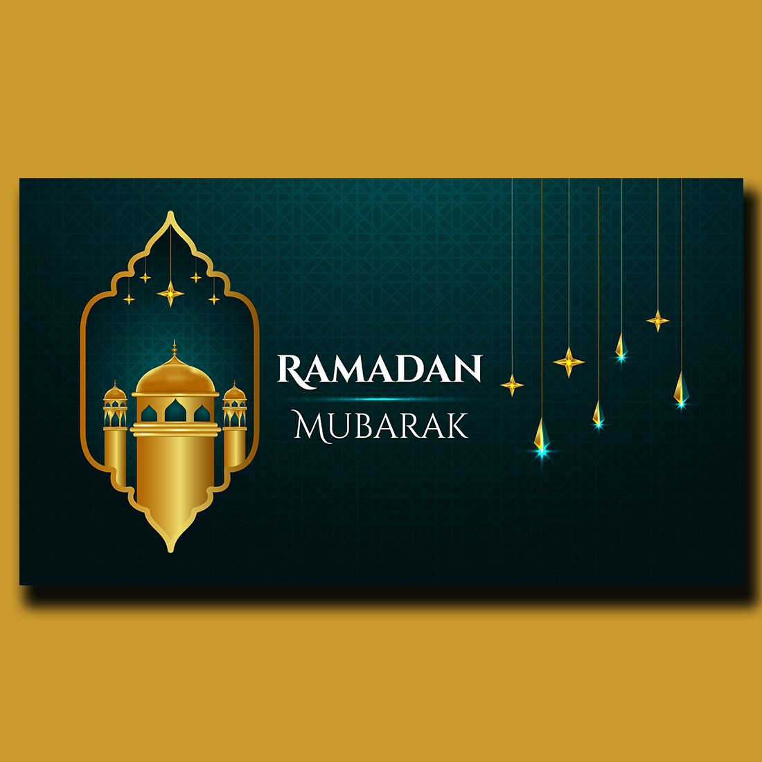 Ramadan Kareem Greetings Background preview image.