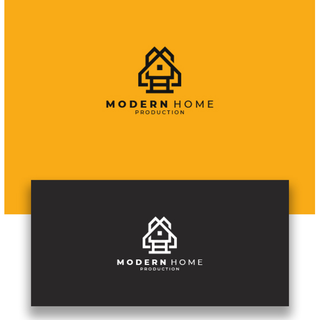 Logo for modern home production.