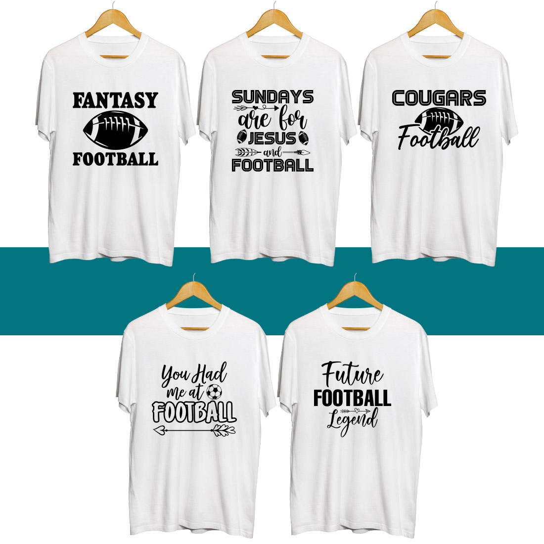 Football Sports T-Shirts – MasterBundles