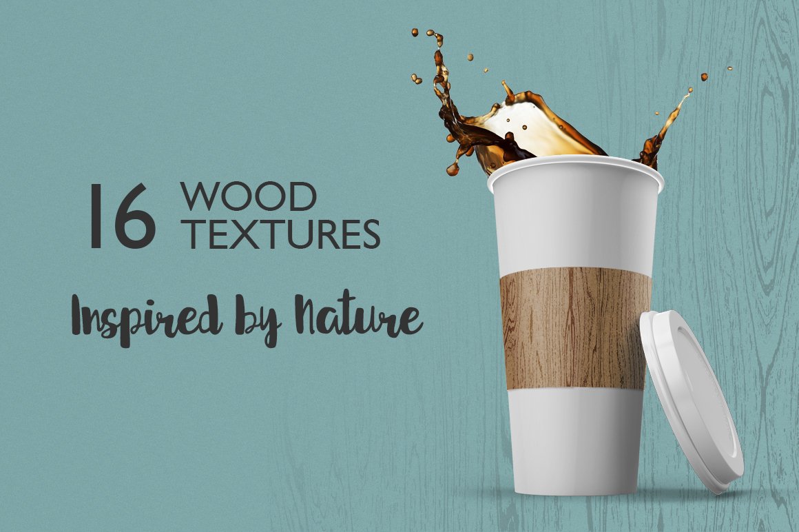 Woodgrain textures. Vector patterns preview image.