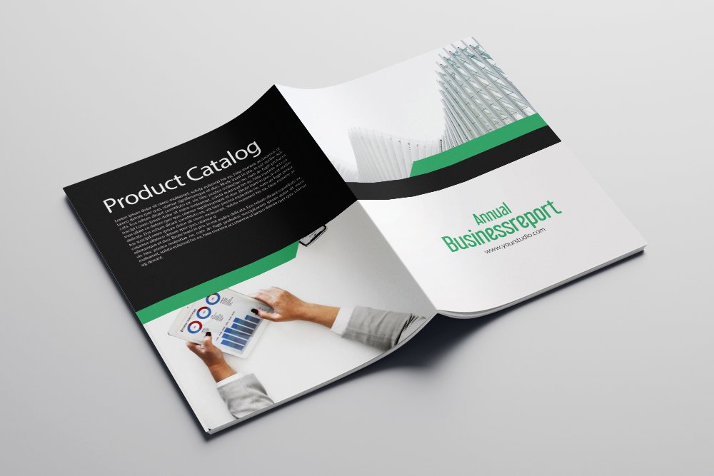 Business Catalogue Brochure 16 Pages preview image.