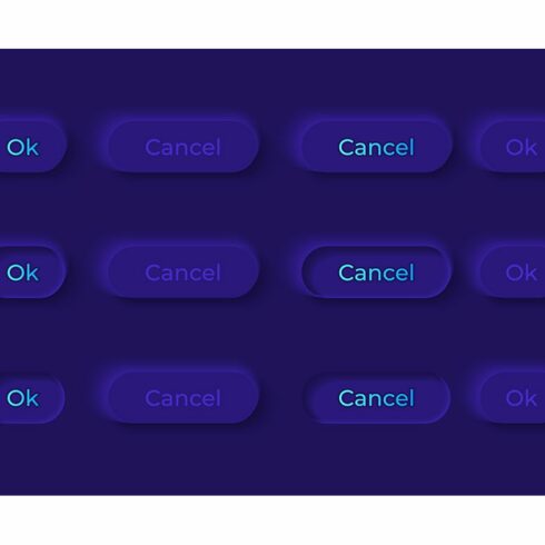 Option buttons UI elements kit cover image.