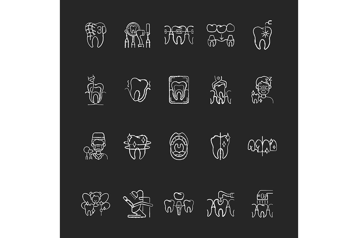 20 12 23 dentistry icons chalk 20 751