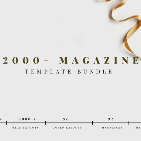 2000+ Magazine Bundle - 97% Off cover image.