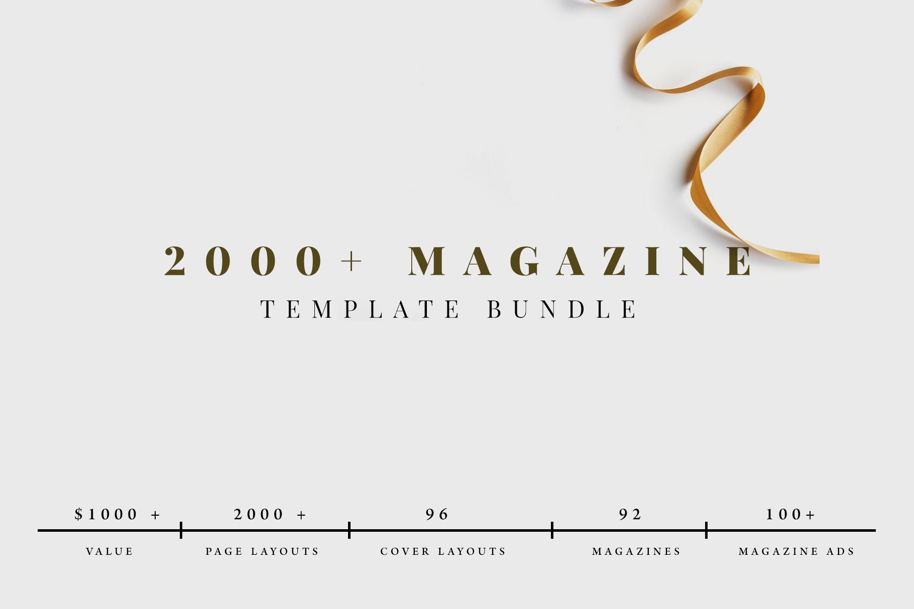2000+ Magazine Bundle - 97% Off cover image.
