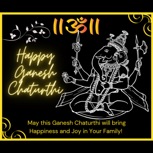 Ganesh Chaturthi And Wallpaper Design cover image.