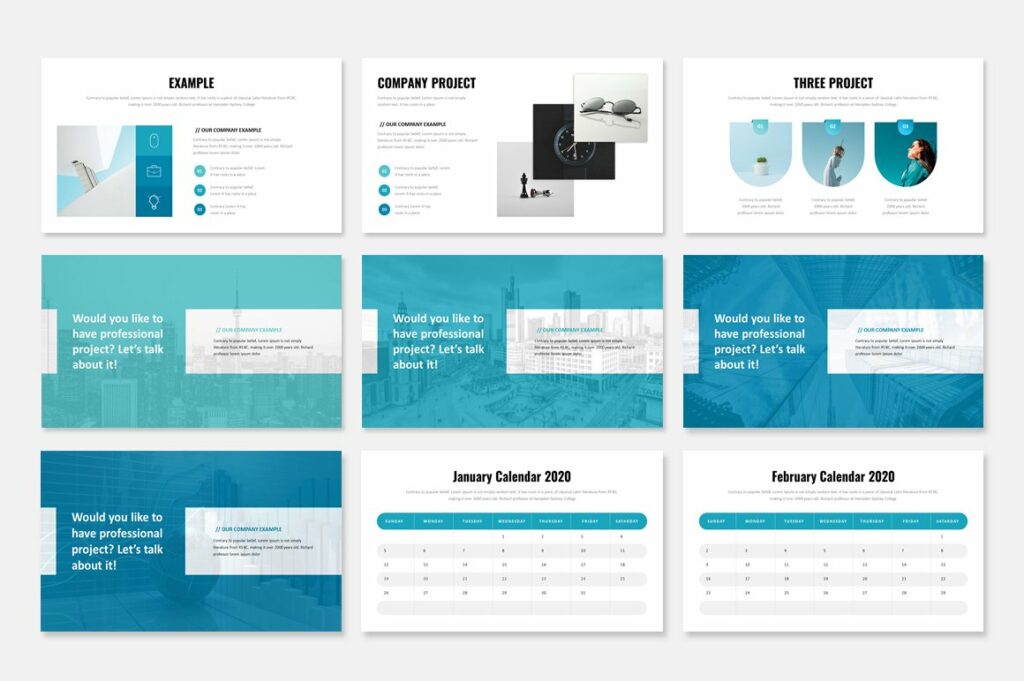 Business Proposal PowerPoint – MasterBundles