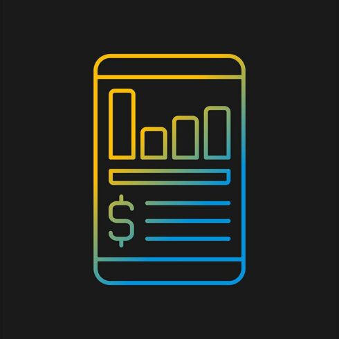 Expense tracker app icon cover image.