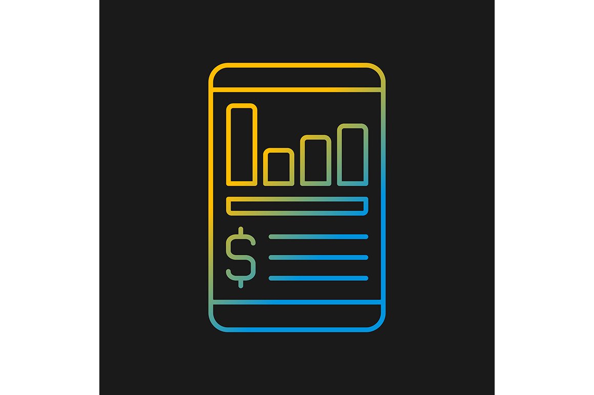 Expense tracker app icon cover image.