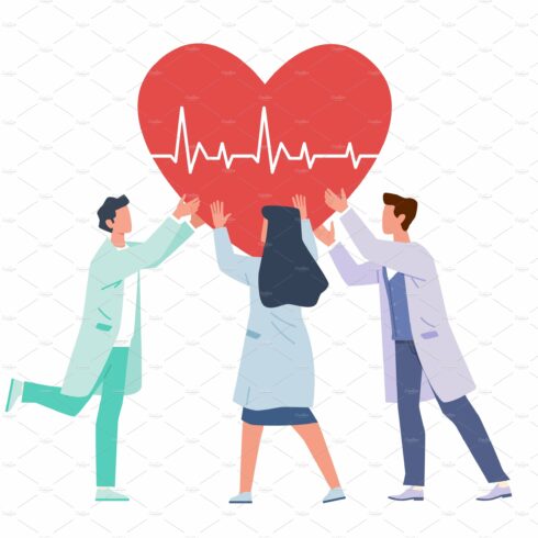 Heart Support. Doctors and nurses cover image.