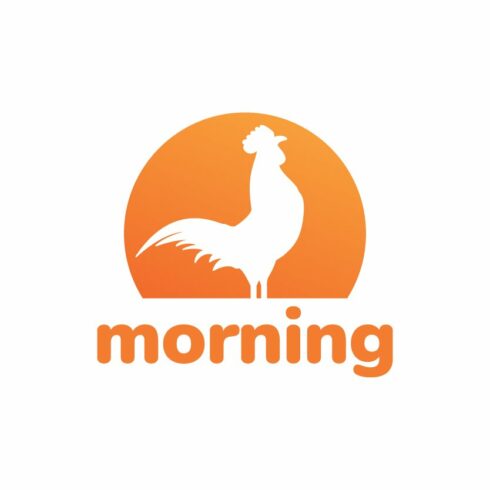rooster crowing in sunrise logo cover image.