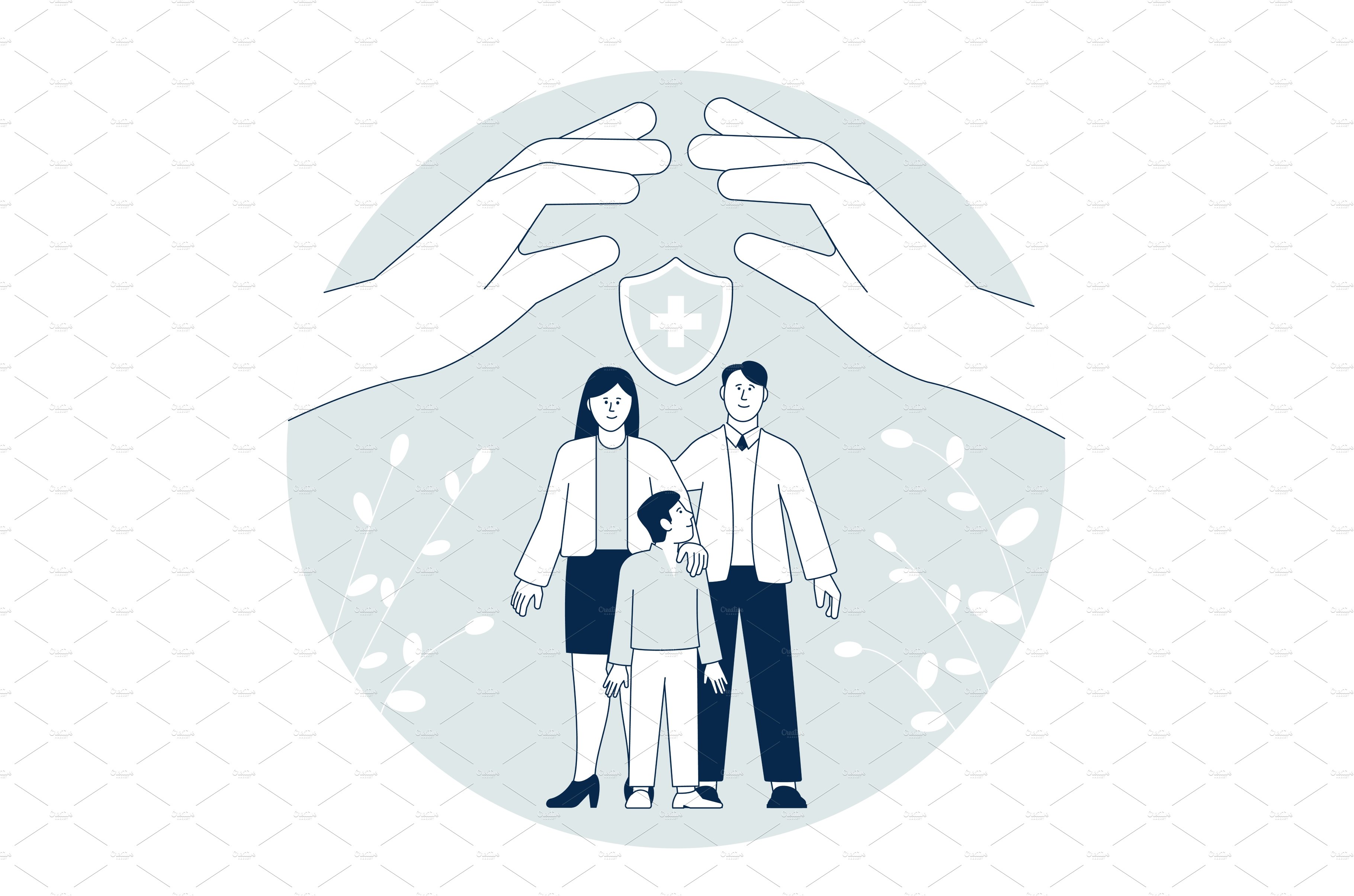 Family insurance. Safe people cover image.