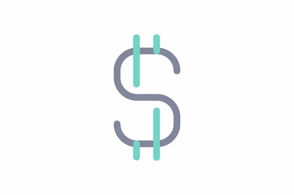Dollar sign svg flat color ui icon – MasterBundles