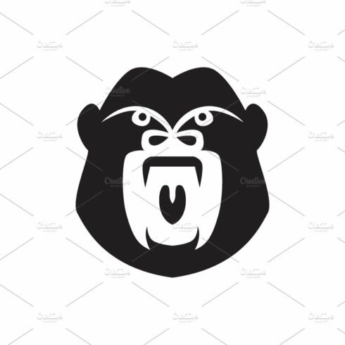 face black gorilla flat roar logo cover image.